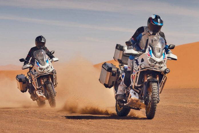 Honda Crf L Africa Twin Breaks Cover In Europe Bikesrepublic