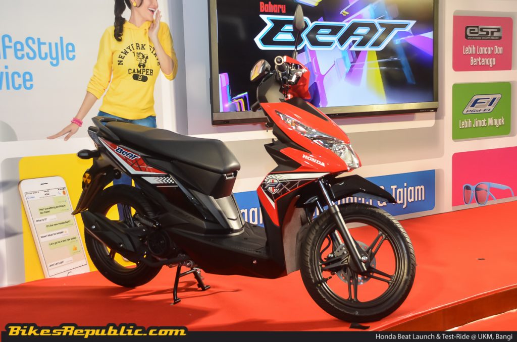 New Honda Beat EEV scooter debuts - from RM5,565* - BikesRepublic.com