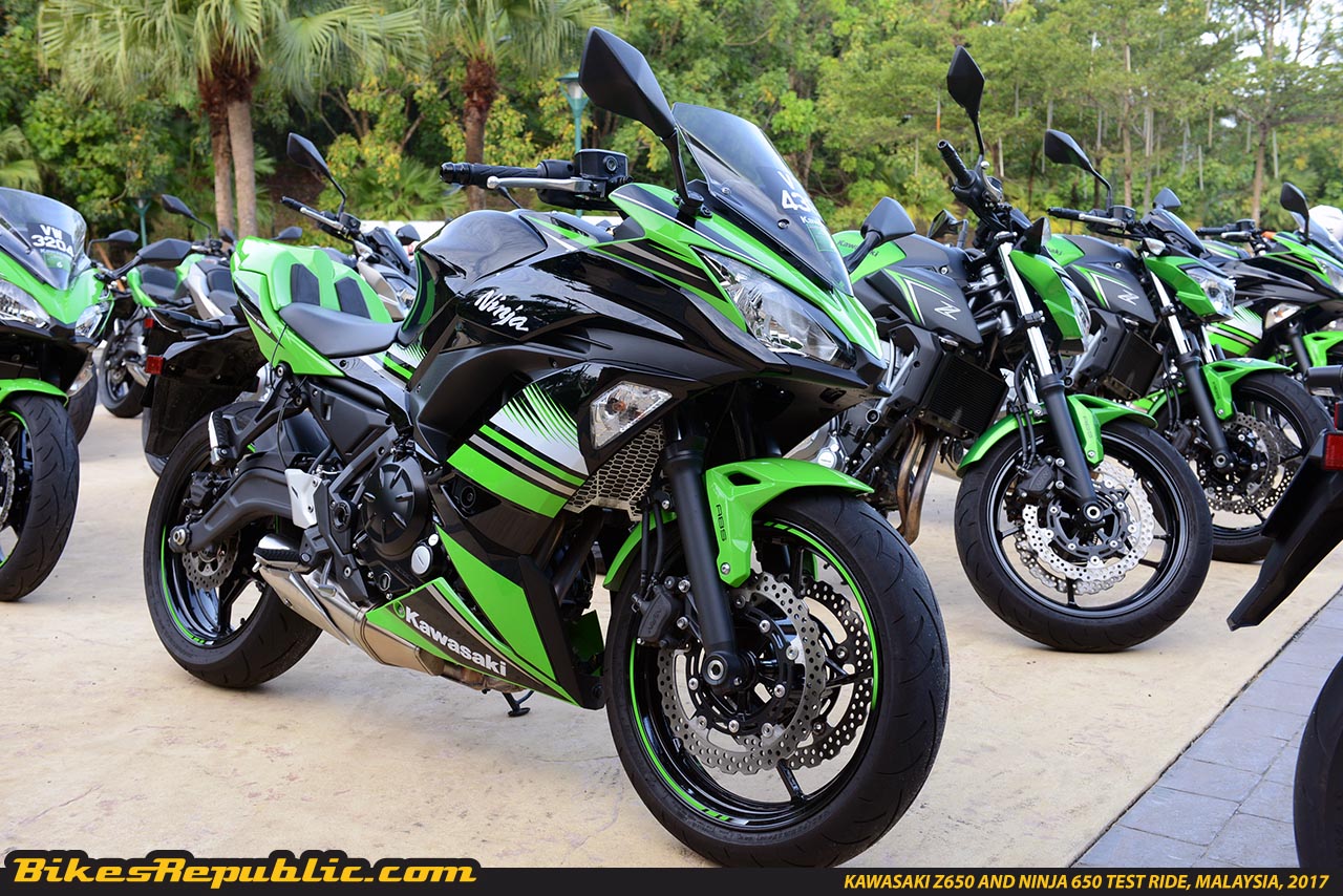 Bug absolutte Grund New colours for the 2018 Kawasaki Ninja 650 and Z650! - Motorcycle news,  Motorcycle reviews from Malaysia, Asia and the world - BikesRepublic.com