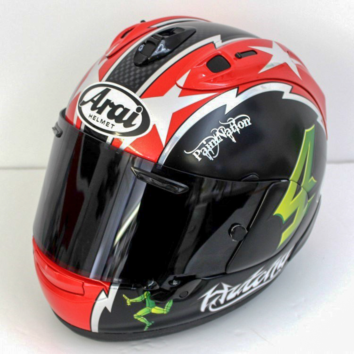 2017 Ian Hutchinson Arai Isle of Man TT Helmet_6 - Motorcycle news ...