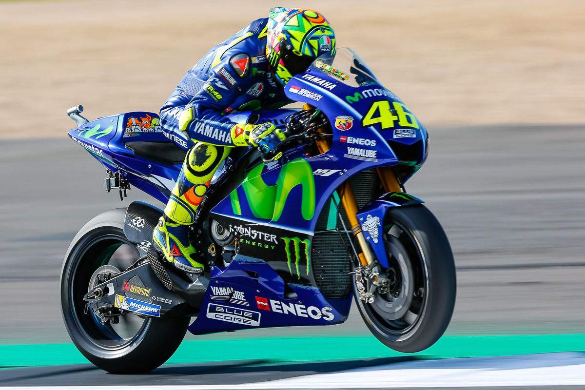 MotoGP: Valentino Rossi back in action on Yamaha R1M; targets Aragon ...