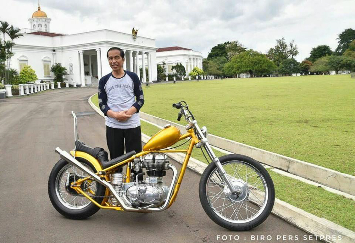 2018 Indonesia President Joko Widodo Custom Motorcycle Royal Enfield2 Motorcycle News 