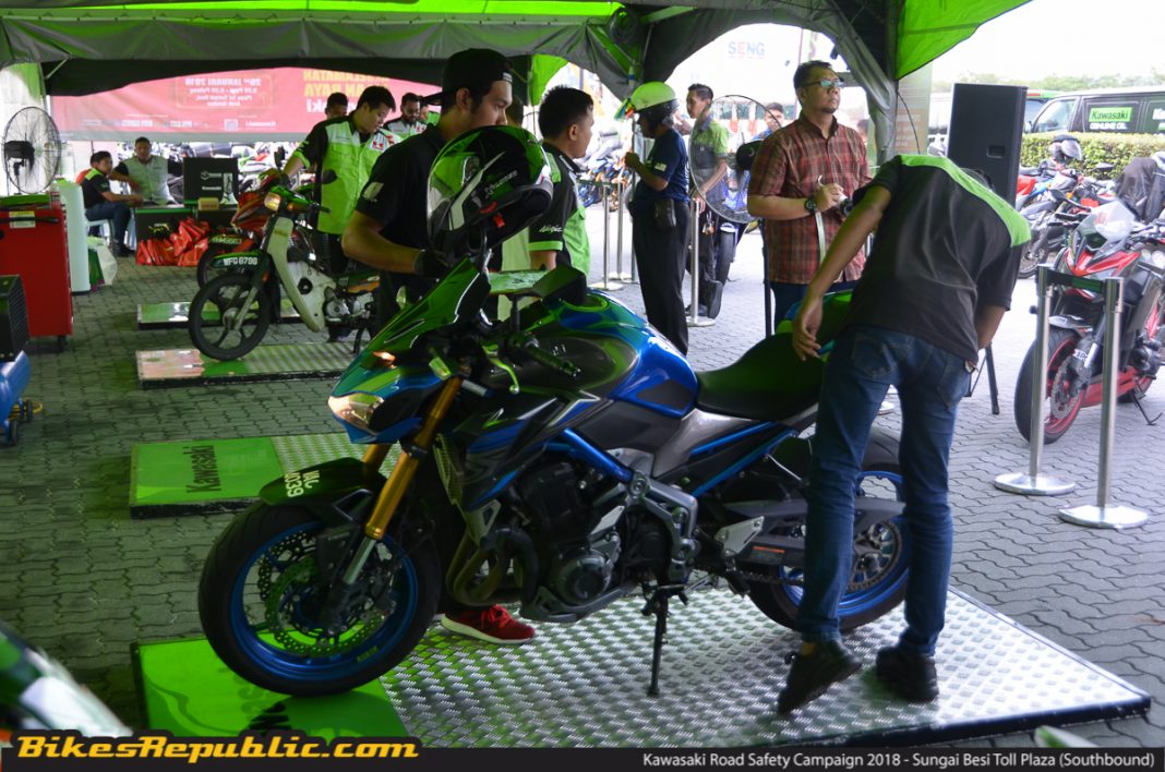 Kawasaki Road Safety Campaign organised at Sungai Besi ...