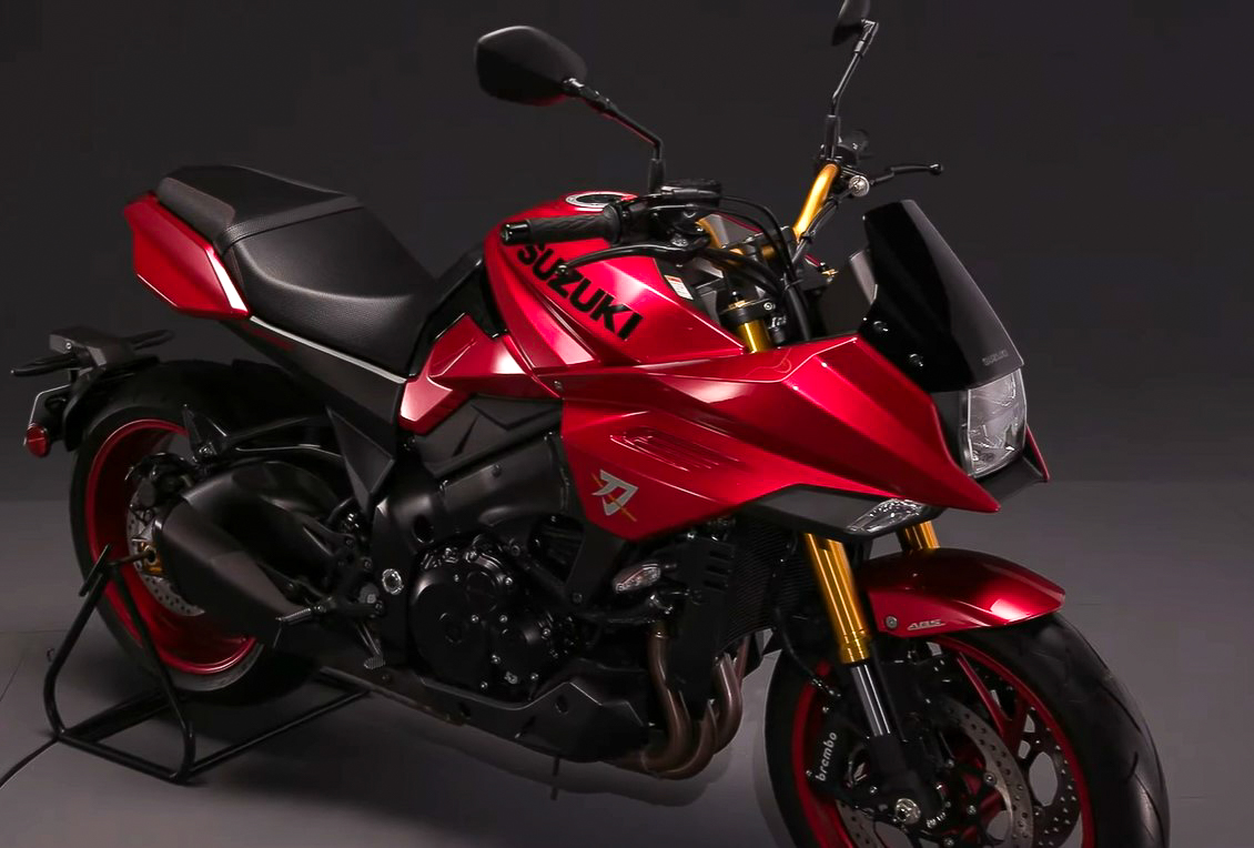 Suzuki katana deals red