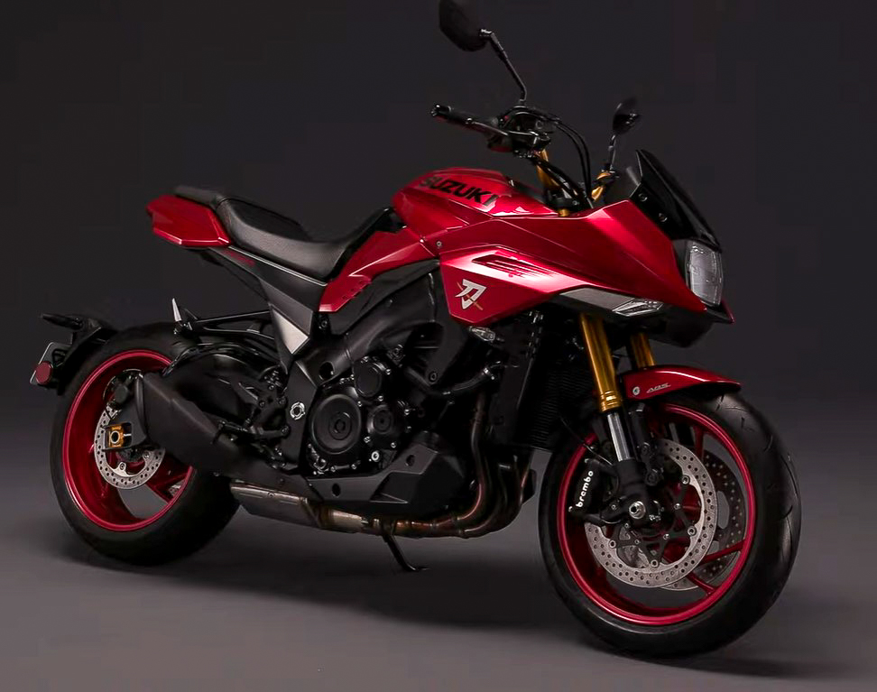 Super Sexy Red 2020 Suzuki Katana Anyone Motorcycle News Motorcycle Reviews From Malaysia