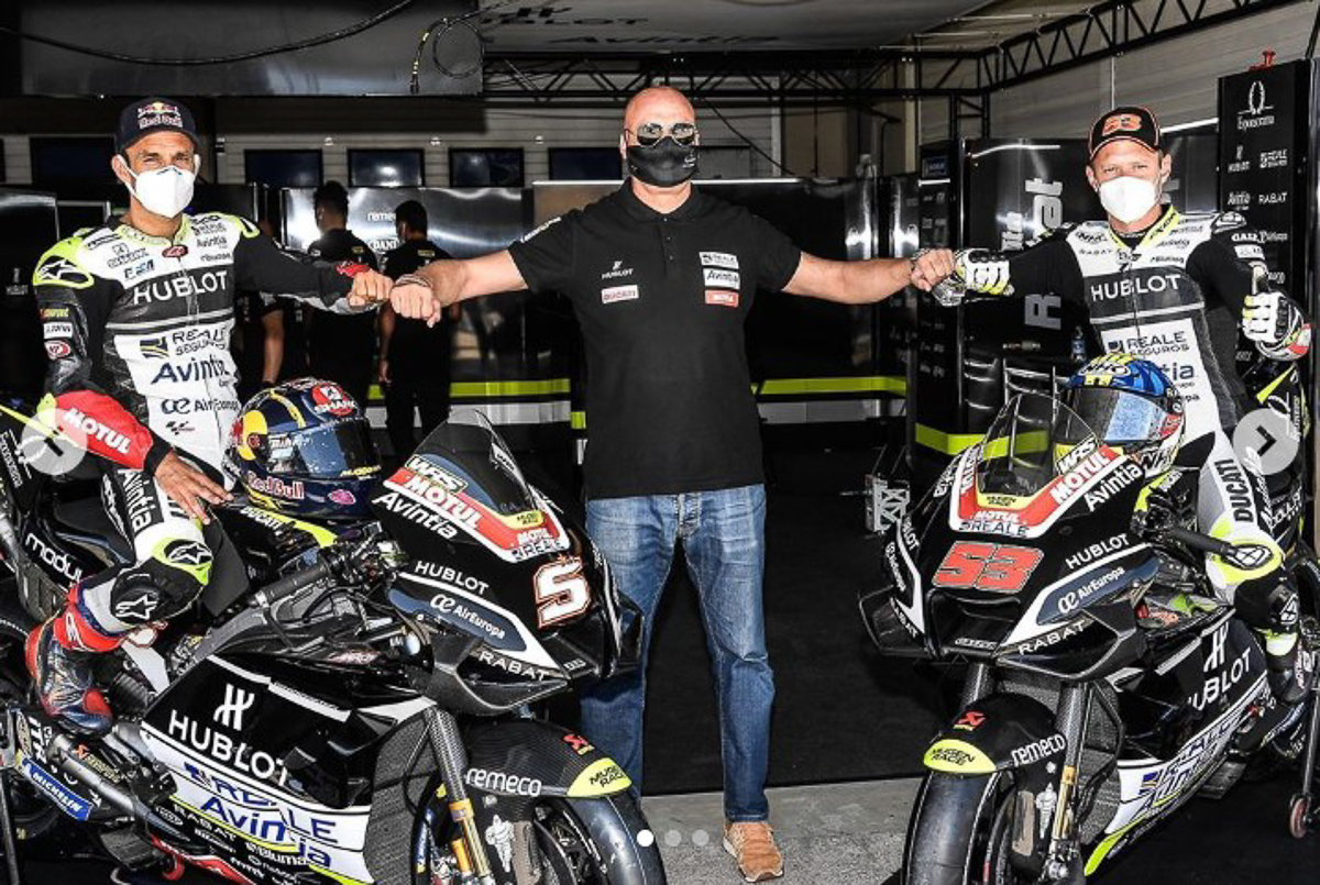 MotoGP: Hublot is the new sponsor for Reale Avintia Racing ...