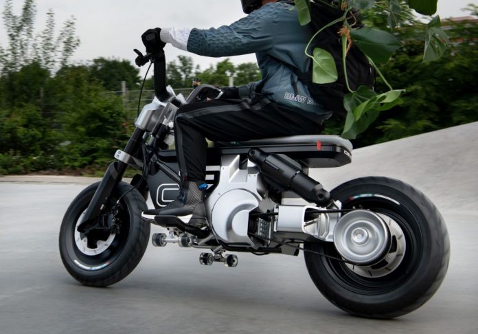 Bmw Motorrad Unveil Concept Ce 02 Electric Mini Bike With 90km Range 7584