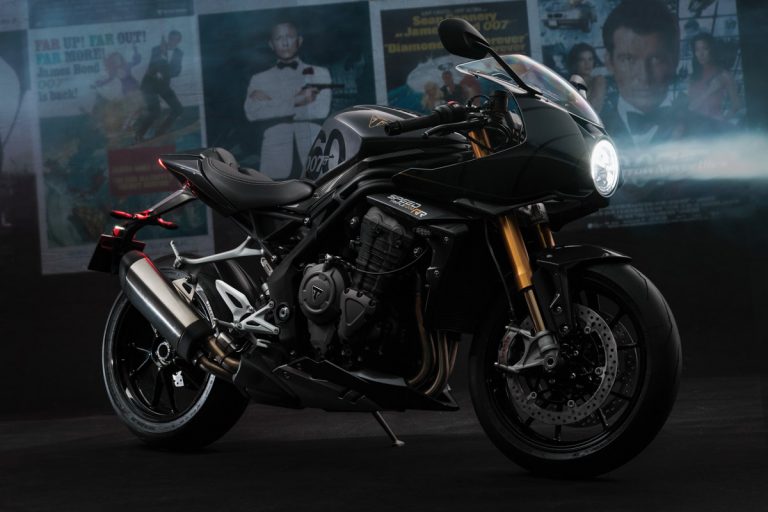 Triumph Speed Triple Rr Bond Edition Announced Motorcycle News Motorcycle Reviews From